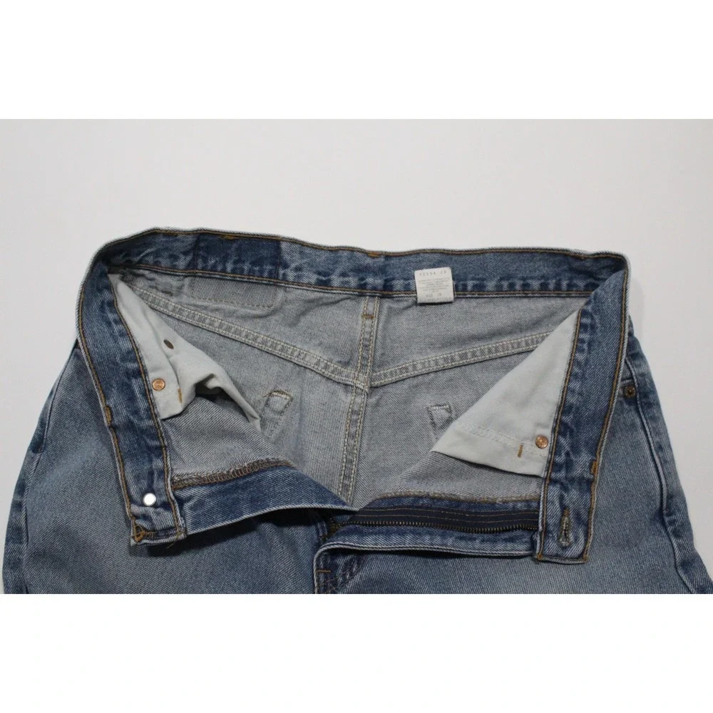 Vintage 90s Levis 550 Relaxed‎ Fit Blue Jeans Mens Size 34X36 Made in USA